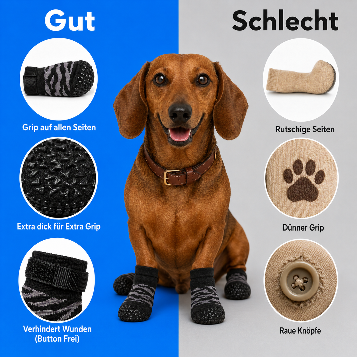 DackelDepot™ Sicherheits-Socken
